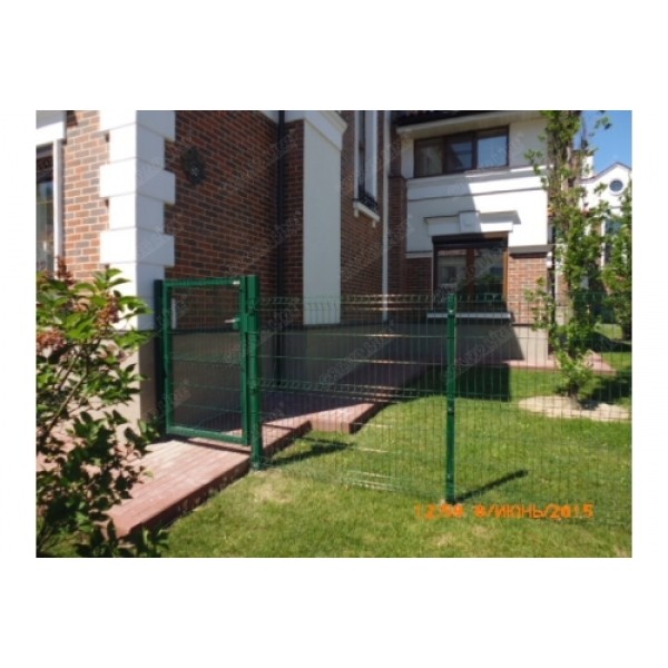 ГРАНД ЛАЙН Калитка Profi с замком 2,03х1 RAL 6005 051432 ГРАНД ЛАЙН Калитка Profi с замком 2,03х1 RAL 6005 051432