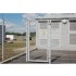 Калитка Grand Line Profi с замком 2,03х1 RAL 7040 — 051433 Калитка Grand Line Profi с замком 2,03х1 RAL 7040 — 051433