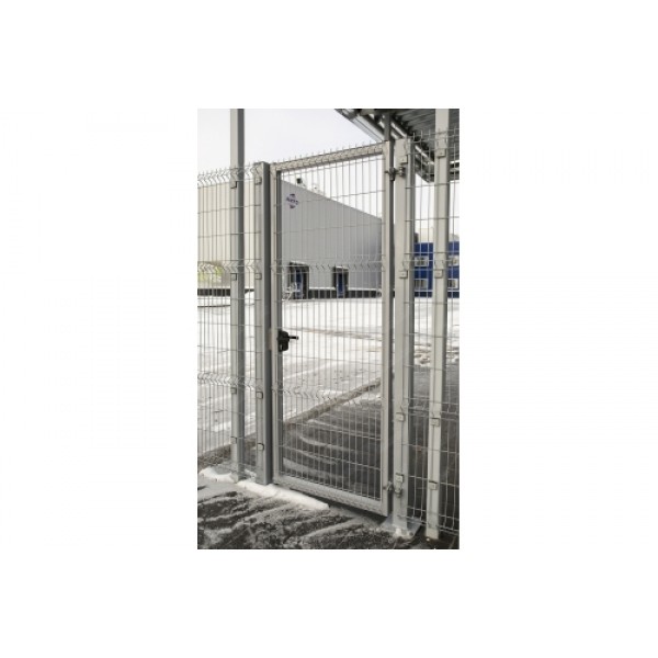 ГРАНД ЛАЙН Калитка Profi с замком 2,03х1 RAL 7040 051433