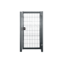 ГРАНД ЛАЙН Калитка Profi с замком 2,03х1 RAL 7040 051433