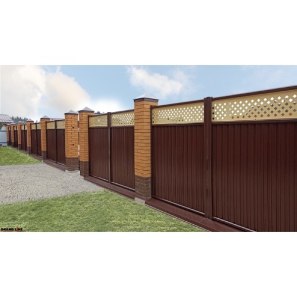 ГРАНД ЛАЙН Панель Estet 860х1970 RAL 8017 051741