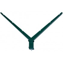 ГРАНД ЛАЙН Наконечник V на столб 62х55 RAL 6005 049553