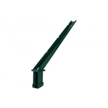 Наконечник Grand Line L на столб 62х55 RAL 6005