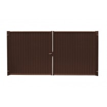 ГРАНД ЛАЙН Ворота Estet 2,0х3,6 RAL 8017 041659