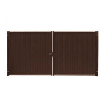 Ворота Grand Line Estet 2,0х3,6 RAL 8017