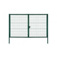 Ворота Grand Line Profi с замком 2,03х5,0 RAL 6005