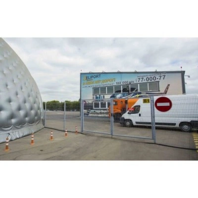 Ворота Grand Line Profi с замком 2,43х4,0 RAL 6005 — 052992 Ворота Grand Line Profi с замком 2,43х4,0 RAL 6005 — 052992