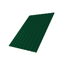 ГРАНД ЛАЙН Профнастил С10B 0,7 ПЭ RAL 6005 зеленый мох 017753
