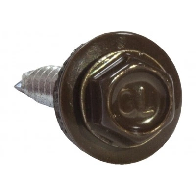 Саморезы Grand Line 5,5х19 RAL 8017 — 009200 Саморезы Grand Line 5,5х19 RAL 8017 — 009200