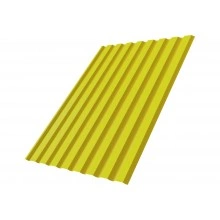 Профнастил С20A Grand Line 0,45 ПЭ RAL 1018 цинково-желтый
