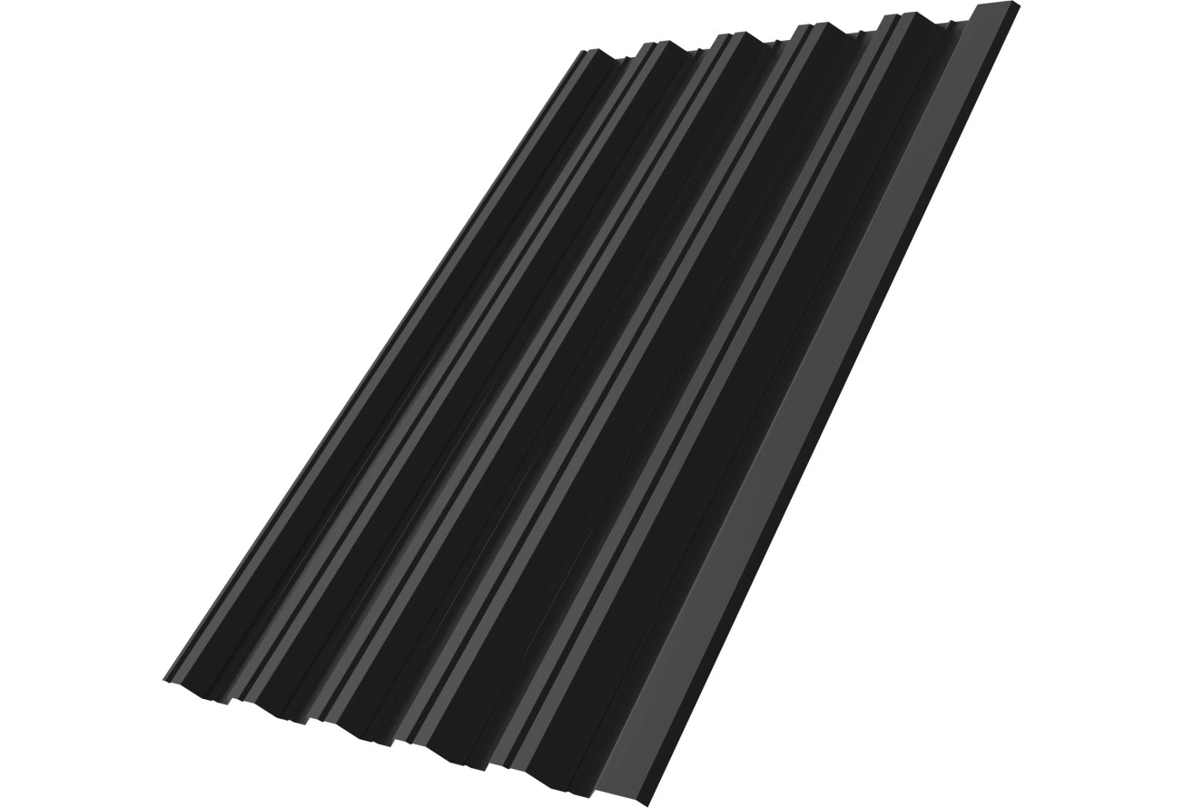 Профнастил НС35R Grand Line 0,45 Drap RAL 9005 черный