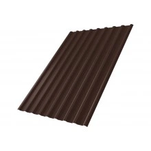 Профнастил С20R Grand Line 0,5 Сатин с пленкой RAL 8017 шоколад