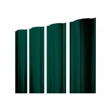 Штакетник Круглый с прямым резом Grand Line 0,45 Drap RAL 6005 зеленый мох