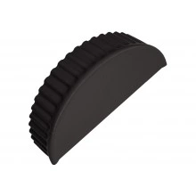 Торцевая заглушка конька Grand Line 0,45 Drap RR 32 темно-коричневый