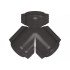 Y-образный тройник полукруглого конька Grand Line 0,5 Сатин матовый с пленкой RR 32 темно-коричневый — 245859 Y-образный тройник полукруглого конька Grand Line 0,5 Сатин матовый с пленкой RR 32 темно-коричневый — 245859