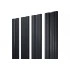 Штакетник Твин с прямым резом Grand Line 0,45 ПЭ RAL 7024 мокрый асфальт — 256215 Штакетник Твин с прямым резом Grand Line 0,45 ПЭ RAL 7024 мокрый асфальт — 256215