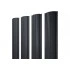 Штакетник Полукруглый Слим с прямым резом Grand Line 0,45 Drap RAL 7024 мокрый асфальт — 256523 Штакетник Полукруглый Слим с прямым резом Grand Line 0,45 Drap RAL 7024 мокрый асфальт — 256523