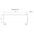 Декоративный полустолб Grand Line для профнастила С20 0,45 Drap RAL 7016 антрацитово-серый (3,0м) — 375113 Декоративный полустолб Grand Line для профнастила С20 0,45 Drap RAL 7016 антрацитово-серый (3,0м) — 375113