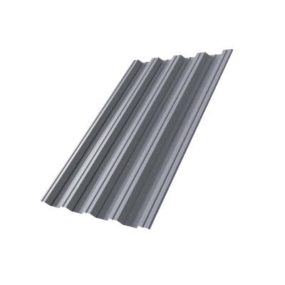 Профнастил НС44R Grand Line 0,5 Сатин RAL 7004 сигнальный серый — 384934