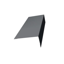 Наличник Grand Line оконный HAUBERK 0,45 ПЭ с пленкой RAL 7024 мокрый асфальт (1,25)