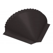 Малая конусная заглушка конька Grand Line 0,45 Drap СТ RR 32 темно-коричневый