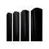 Штакетник Круглый фигурный Grand Line 0,5 Rooftop Бархат RAL 9005 черный — 399936 Штакетник Круглый фигурный Grand Line 0,5 Rooftop Бархат RAL 9005 черный — 399936