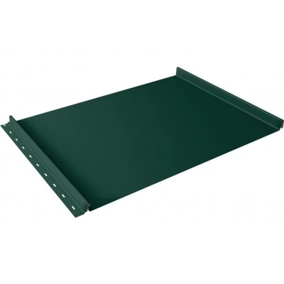 Кликфальц Grand Line 0,45 Drap с пленкой на замках RAL 6005 зеленый мох — 406541