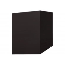 Скатный кожух для трубы Grand Line 1110×645 мм, высоты 1900/1330 мм, 0,45 Drap RR 32 темно-коричневый