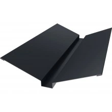 Планка ендовы верхней 115х30х115 Grand Line 0,45 Drap RAL 7024 мокрый асфальт (3м)