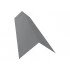 Планка плоского конька 145х145 Grand Line 0,7 ПЭ с пленкой RAL 7004 сигнальный серый (3м) — 465956 Планка плоского конька 145х145 Grand Line 0,7 ПЭ с пленкой RAL 7004 сигнальный серый (3м) — 465956