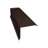 Торцевая планка 80х100 Grand Line 0,4 ПЭ двухсторонний с пленкой RAL 8017 шоколад (2м) — 466936 Торцевая планка 80х100 Grand Line 0,4 ПЭ двухсторонний с пленкой RAL 8017 шоколад (2м) — 466936