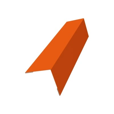 Угол внешний 30х30 Grand Line 0,45 ПЭ с пленкой RAL 2004 оранжевый (2м) — 467582