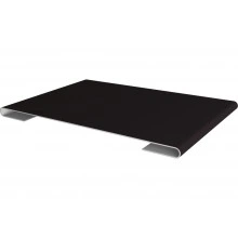 Планка стыковочная Grand Line 0,45 Drap СТ RAL 9005 черный (2м)
