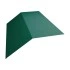 Планка плоского конька 190х190 Grand Line 0,5 Сатин с пленкой RAL 6005 зеленый мох (2м) — 470929 Планка плоского конька 190х190 Grand Line 0,5 Сатин с пленкой RAL 6005 зеленый мох (2м) — 470929