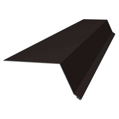 Планка капельник 100х55 Grand Line 0,45 ПЭ с пленкой RR 32 темно-коричневый (2м) — 472310 Планка капельник 100х55 Grand Line 0,45 ПЭ с пленкой RR 32 темно-коричневый (2м) — 472310