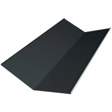 Планка ендовы нижней 300х300 Grand Line 0,45 Drap СТ RAL 7016 антрацитово-серый (3м)