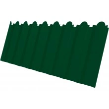Профнастил С20B фигурный Grand Line 0,45 Drap ТХ RAL 6005 зеленый мох