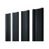 Штакетник М-образный A с прямым резом Grand Line 0,45 Drap ТХ RAL 7016 антрацитово-серый — 480358 Штакетник М-образный A с прямым резом Grand Line 0,45 Drap ТХ RAL 7016 антрацитово-серый — 480358