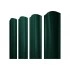Штакетник Круглый фигурный Grand Line 0,45 Drap ТХ RAL 6005 зеленый мох — 480613 Штакетник Круглый фигурный Grand Line 0,45 Drap ТХ RAL 6005 зеленый мох — 480613
