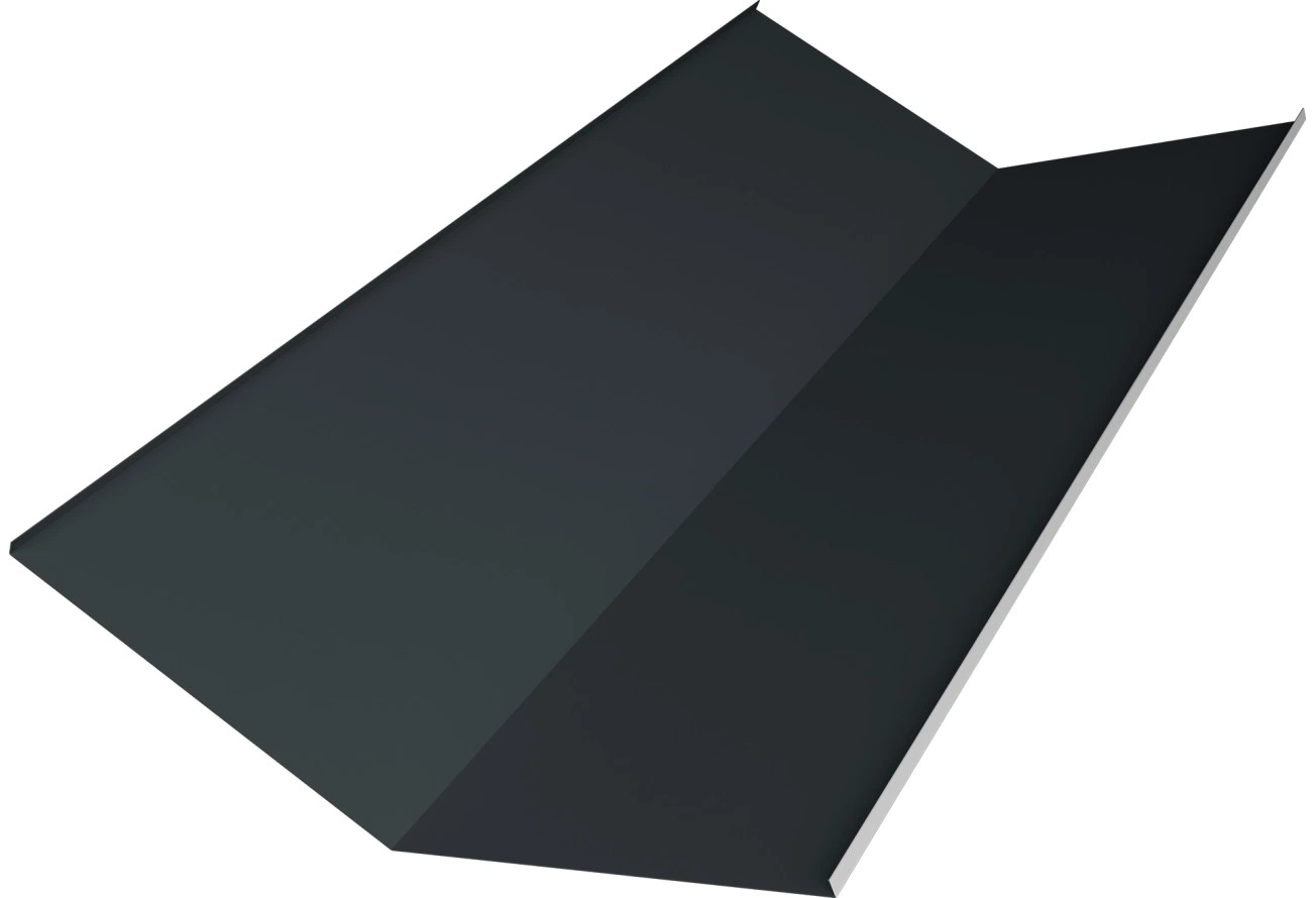Планка ендовы нижней 300х300 Grand Line 0,45 Drap ТХ RAL 7016 антрацитово-серый (3м)
