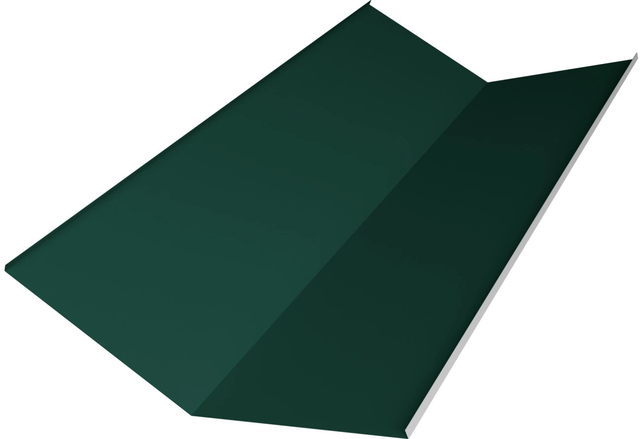 Планка ендовы нижней 300х300 Grand Line 0,45 Drap ТХ RAL 6005 зеленый мох (3м)