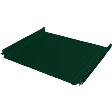 Кликфальц Про Гофр Grand Line 0,45 Drap СТ с пленкой на замках RAL 6005 зеленый мох