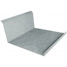 Планка примыкания нижняя 20х122х260х15 Grand Line 0,5 Zn (3м)