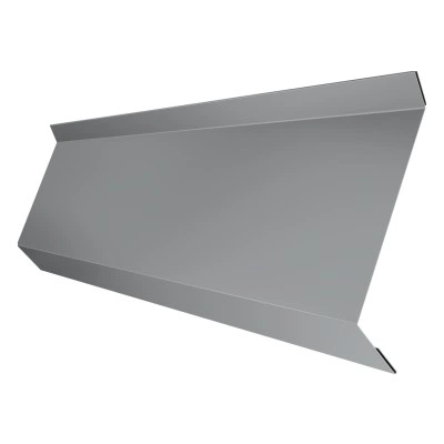 Планка примыкания в штробу 60 Grand Line 0,45 Drap RAL 7004 сигнальный серый (2м) — 492680