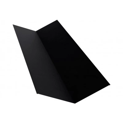 Планка ендовы верхней 145х145 Grand Line 0,45 Drap СТ RAL 9005 черный (3м) — 493529 Планка ендовы верхней 145х145 Grand Line 0,45 Drap СТ RAL 9005 черный (3м) — 493529