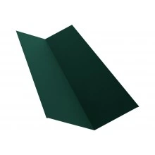 Планка ендовы верхней 145х145 Grand Line 0,45 Drap СТ RAL 6005 зеленый мох (2м)