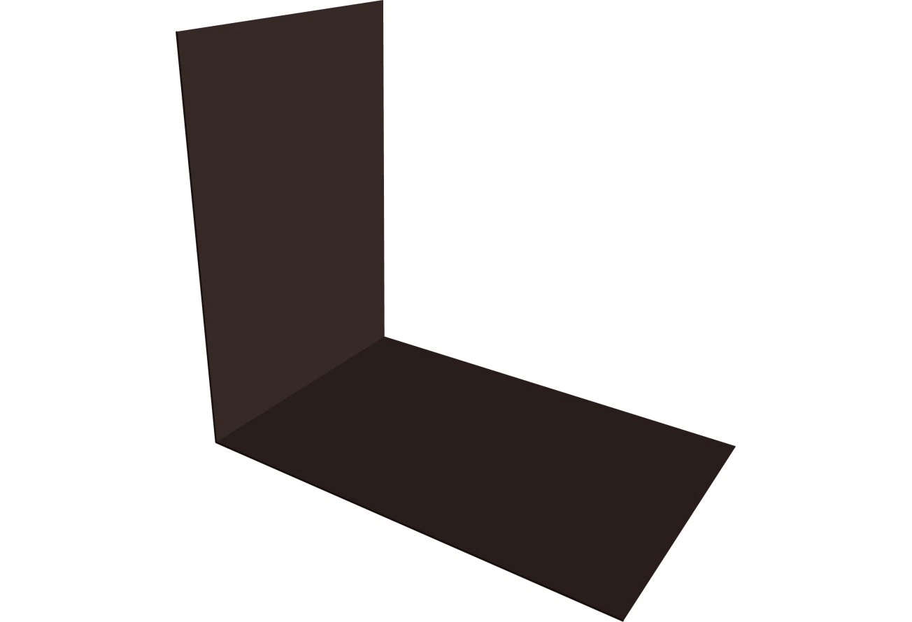 Планка снегозадержания усиливающая Grand Line 0,45 Drap СТ RAL 8017 шоколад (3м)
