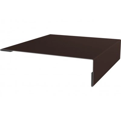 Планка мансардная Grand Line 0,45 Drap СТ RAL 8017 шоколад (2м) — 496909 Планка мансардная Grand Line 0,45 Drap СТ RAL 8017 шоколад (2м) — 496909