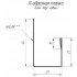 Планка П-образная Блок-хаус новый Grand Line 0,5 Rooftop Бархат RAL 9005 черный (2м) — 505047 Планка П-образная Блок-хаус новый Grand Line 0,5 Rooftop Бархат RAL 9005 черный (2м) — 505047