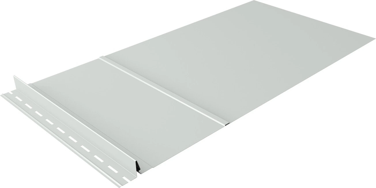 Левый элемент обхода Кликфальц Про Grand Line 0,45 Drap RAL 9003 сигнальный белый